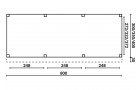 Buitenverblijf Sublime Plat dak - 800 x 300 cm